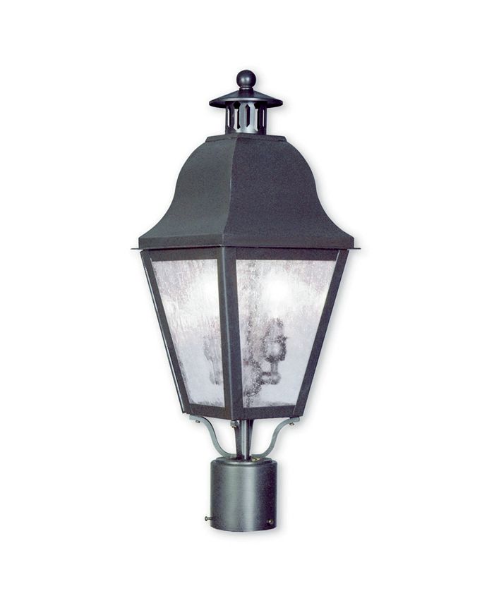 Livex - Amwell 2-Light Outdoor Post Lantern