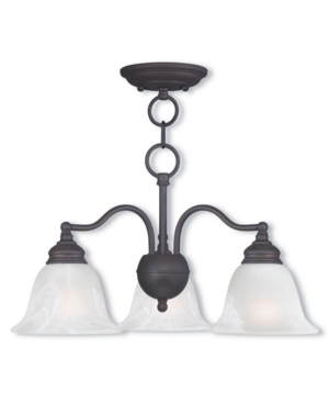 Livex Essex 3-Light Convertible Dinette Chandelier/Ceiling Mount