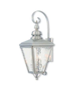 Livex Cambridge 3-Light Outdoor Wall Lantern