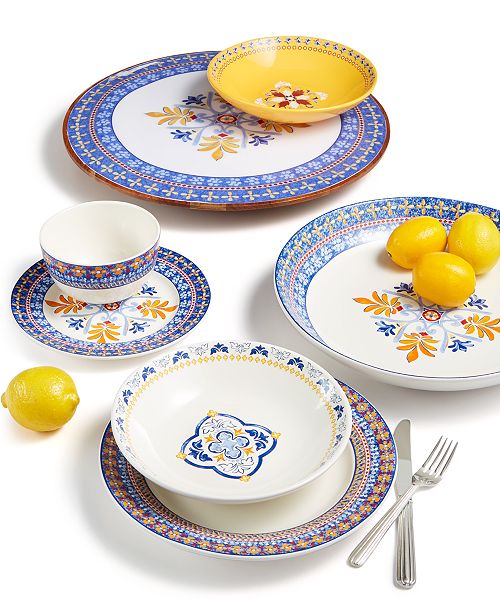 Martha Stewart Collection La Dolce Vita Pattern Dinnerware