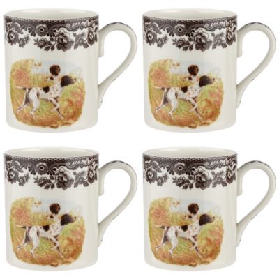 Woodland Pointer Mug Set/4