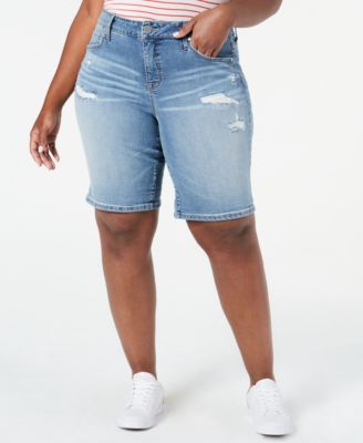 plus size shorts clearance