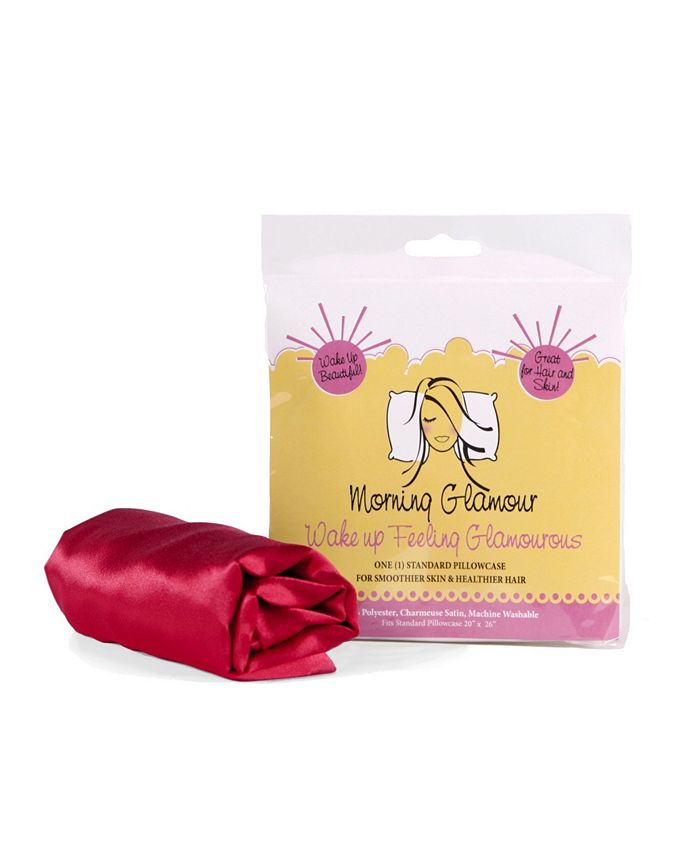 Morning Glamour Satin Standard Pillowcase Macy's