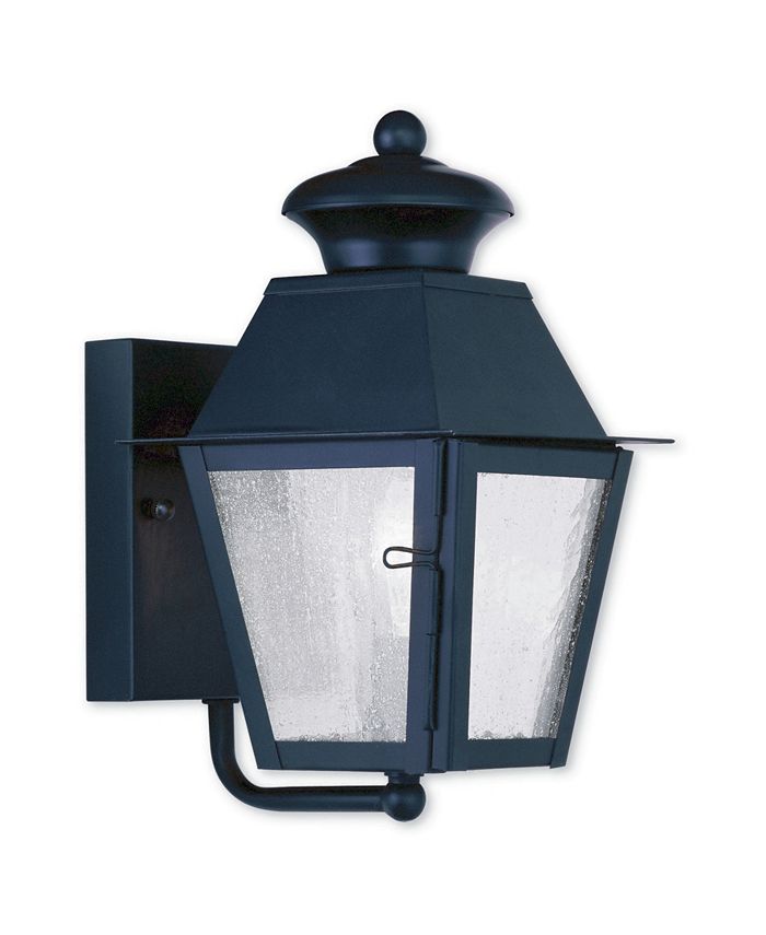 Livex - Mansfield 1-Light Small Outdoor Wall Lantern