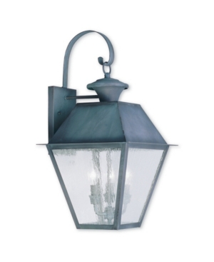 Livex Mansfield 3-Light Outdoor Wall Lantern