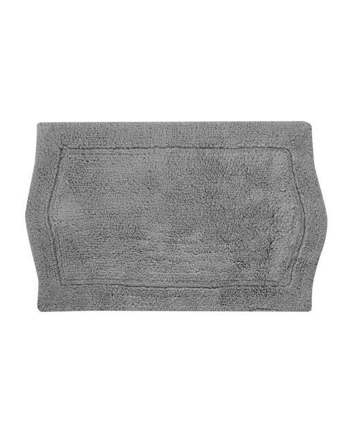 Shop Home Weavers Waterford Bath Rug, 21" X 34" Bathrug In Grey