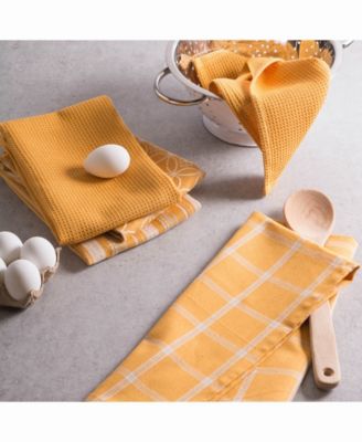 Assorted Dishtowel and Dishcloth, Set of 5