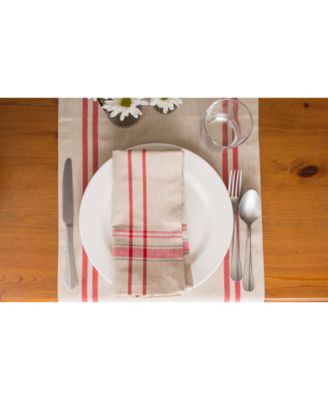Chambray French Stripe Table Runner 14" x 72"