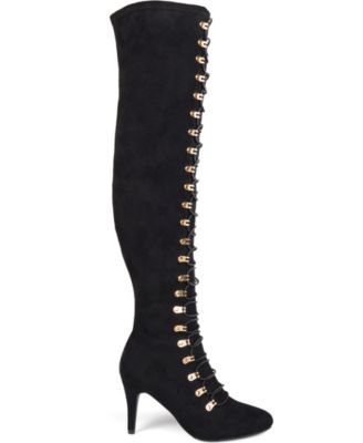 Women's Trill Lace Up Over The Knee Dress Boots