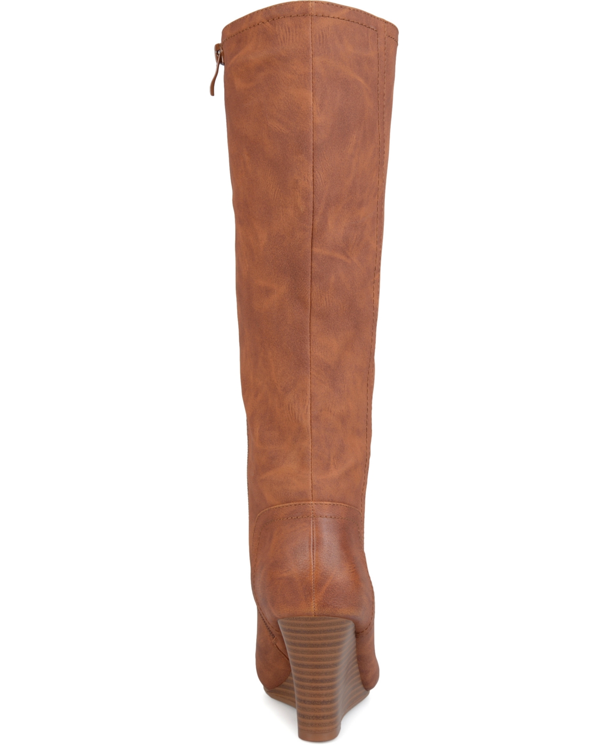 Journee Collection Women's Langly Knee High Wedge Boots