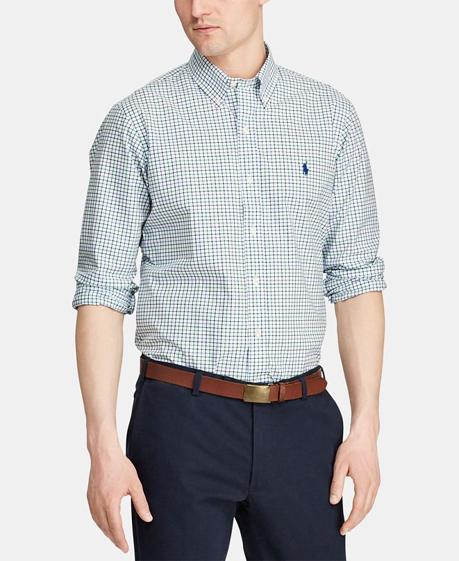 macy's polo button up