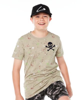 Epic Threads - Big Boys Skull Splatter T-Shirt