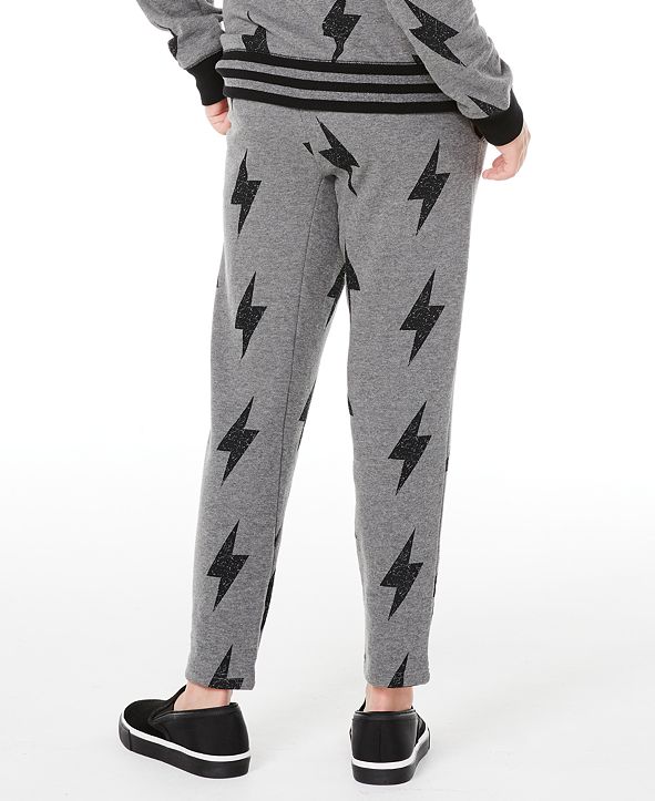 Epic Threads Big Boys Lightning Bolt Fleece Sweatpants, Created for Macy's & Reviews - Leggings