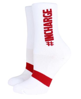 COSMOStyle by Cosmopolitan - CosmopolitanLadies Crew Socks  #INCHARGE