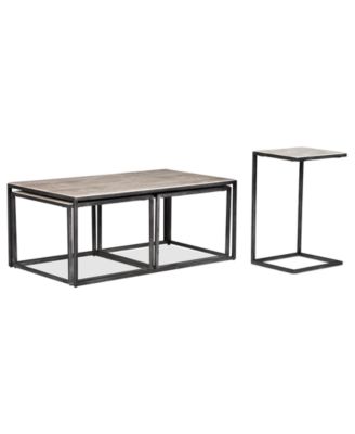 Furniture - Tables, 2 Piece Set (Coffee Table and Accent Table)