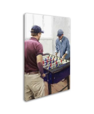 The Macneil Studio 'Table Football' Canvas Art - 30" x 47"