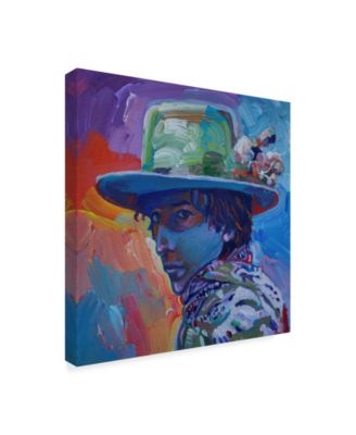 Howie Green 'Bob Dylan S' Canvas Art - 14" x 14"