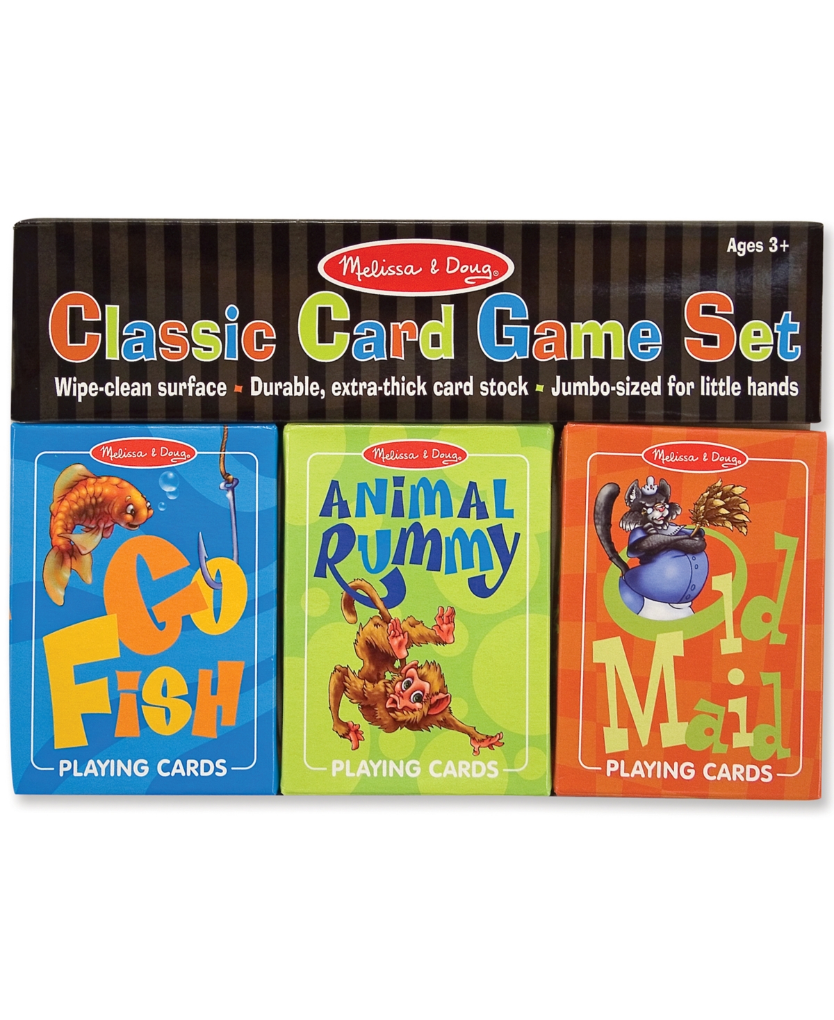 Melissa & Doug Classic Card Games Set In Multi