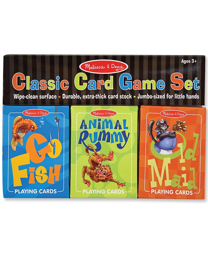 Melissa and Doug - Kids Toys, Classic Card Game Set