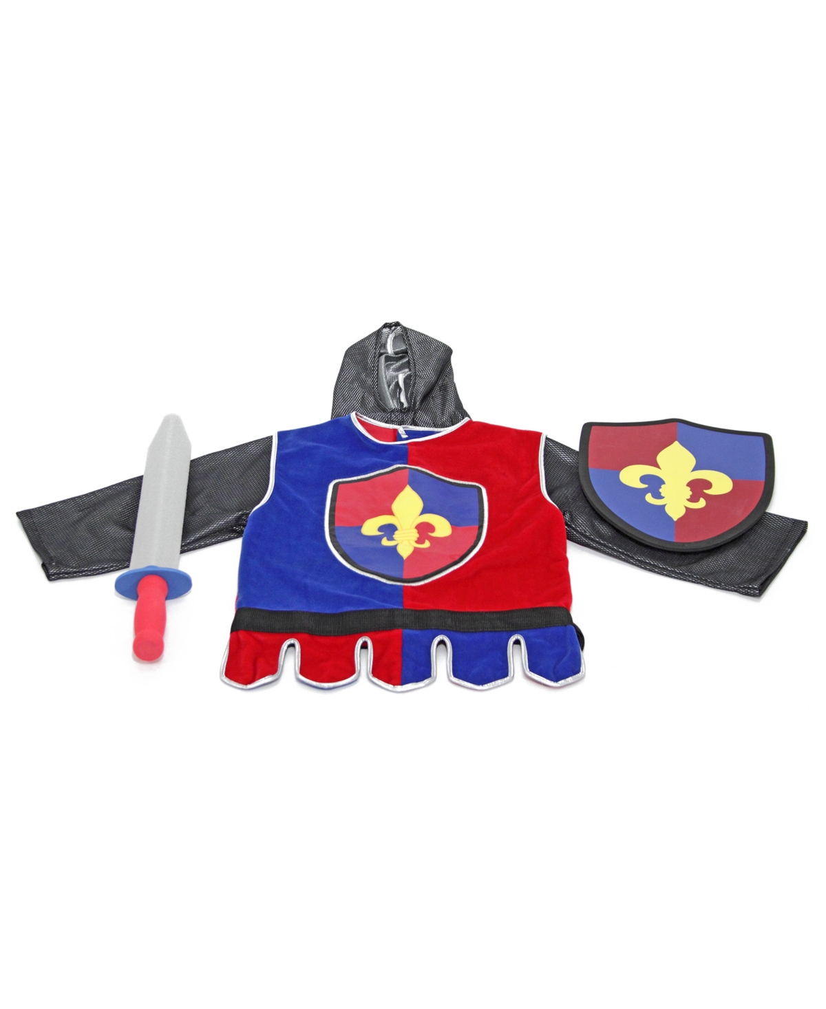 Shop Melissa & Doug Knight Deluxe Role Play Costume Set In Multi