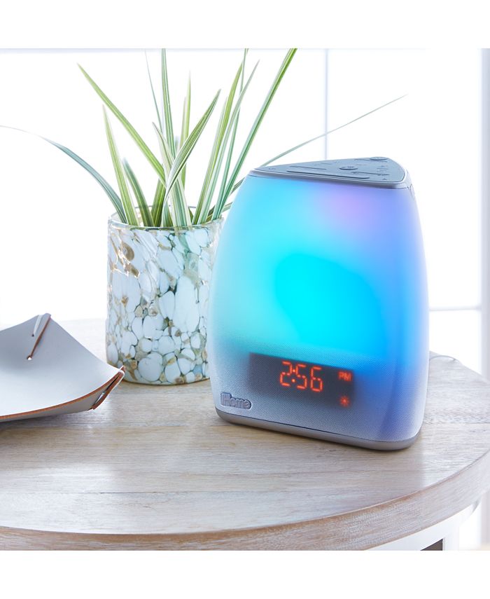 iHome Zenergy Bedside Sleep Sound & Light Alarm Clock Macy's