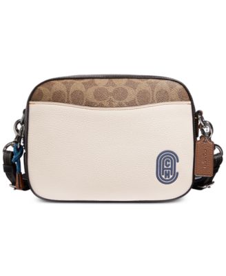 COACH - Camera Bag In Signature Leather With Patch