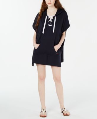 tommy hilfiger hooded swimsuit