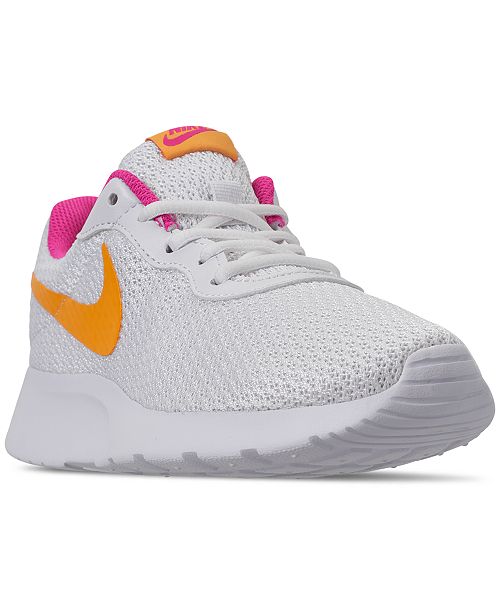 Nike Women S Tanjun Casual Sneakers From Finish Line Reviews