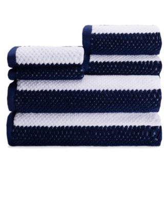Caro Home - Rugby Stripe 6-Pc. Towel Set