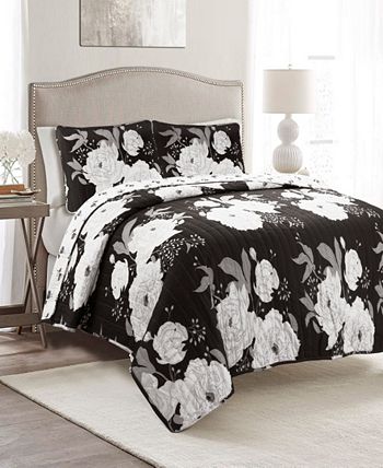 Lush Décor - Zinnia Reversible Quilt Set