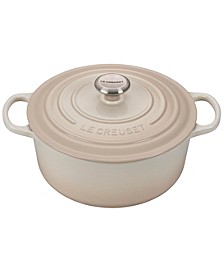 Signature Enameled Cast Iron 7.25 Qt. Round French Oven