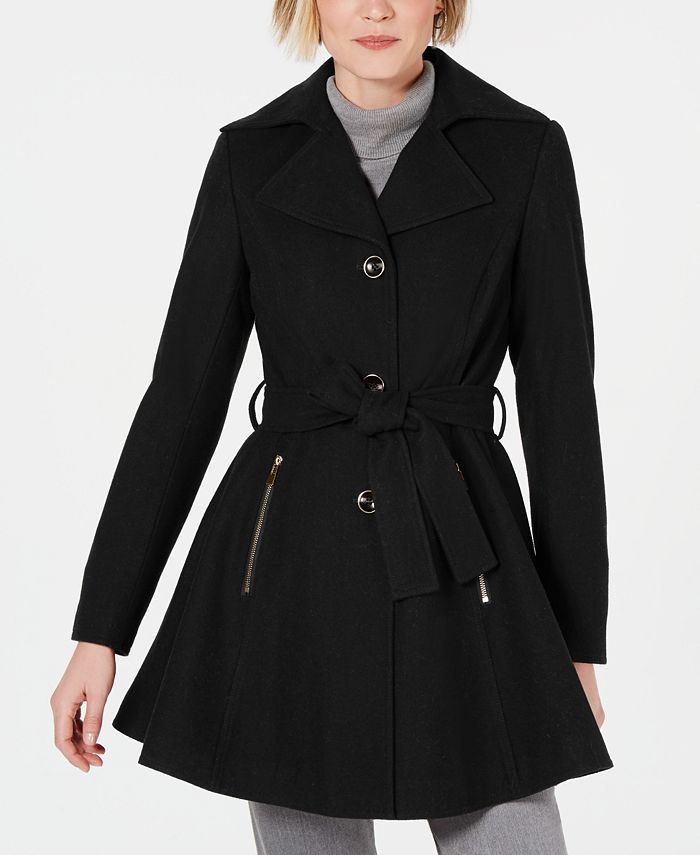 INC International Concepts INC Petite Skirted Walker Coat, Created for ...