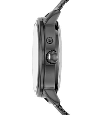 Mens Gunmetal Mesh Automatic Watch 42mm