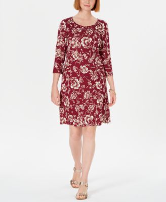 macys womens shift dresses