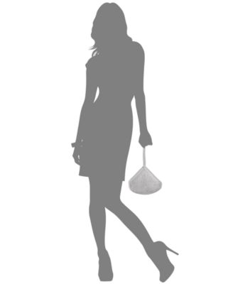 Doris Sparkle Mesh Pouch, Exclusively at Macy's