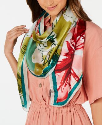 macy's silk scarves