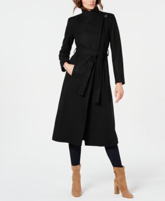 ralph lauren maxi reefer coat