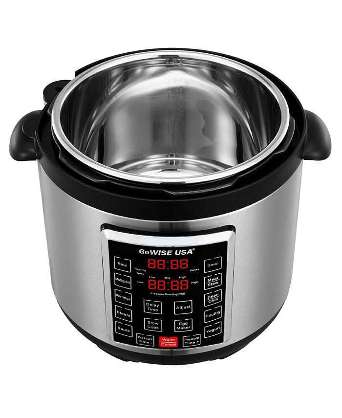 GoWISE USA 6Qt 10in1 Electric Pressure Cooker Macy's