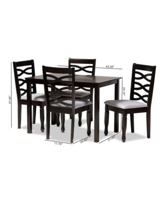 Lanier 5pc Dining Set