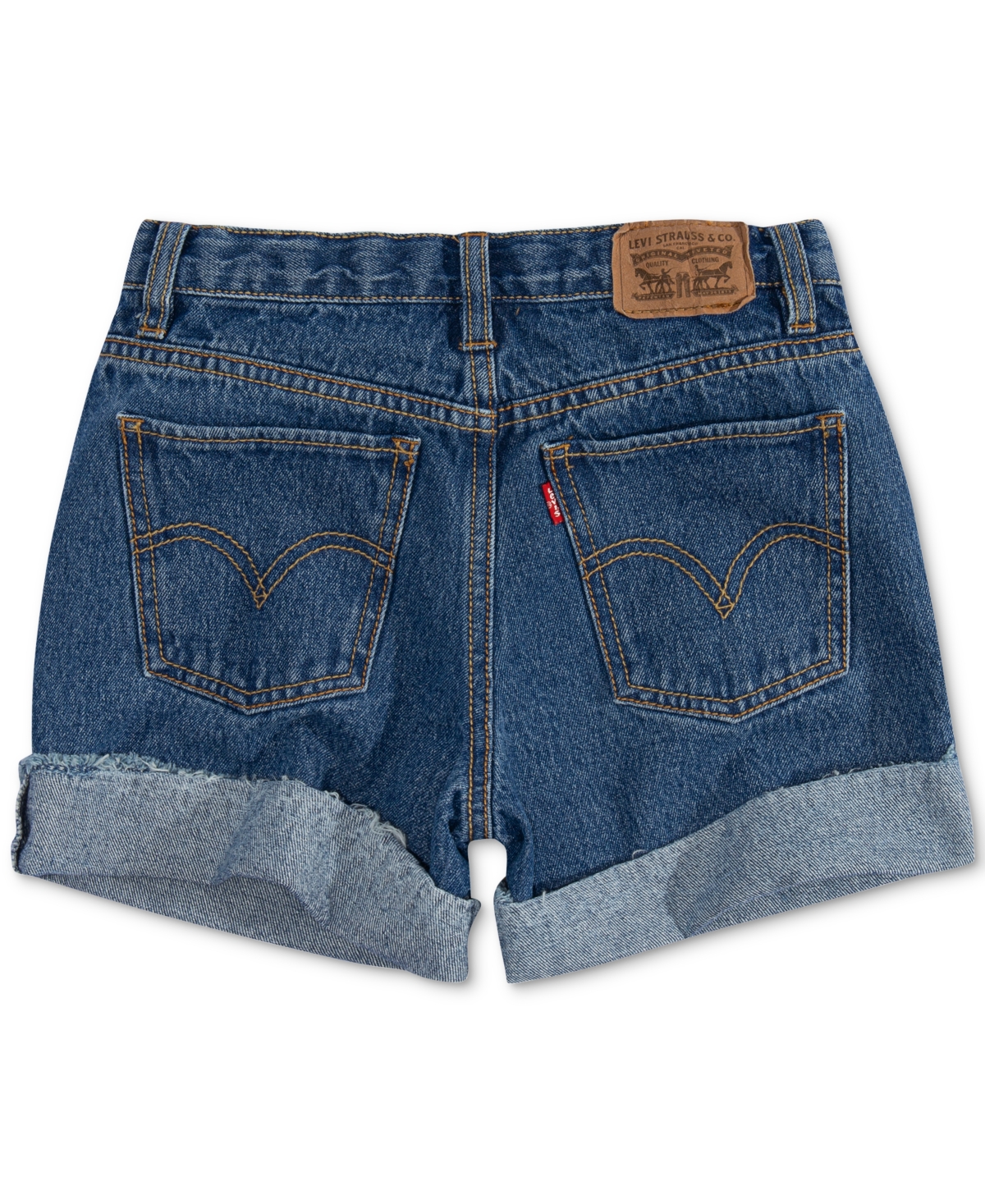 LEVI'S BIG GIRLS GIRLFRIEND SHORTS 