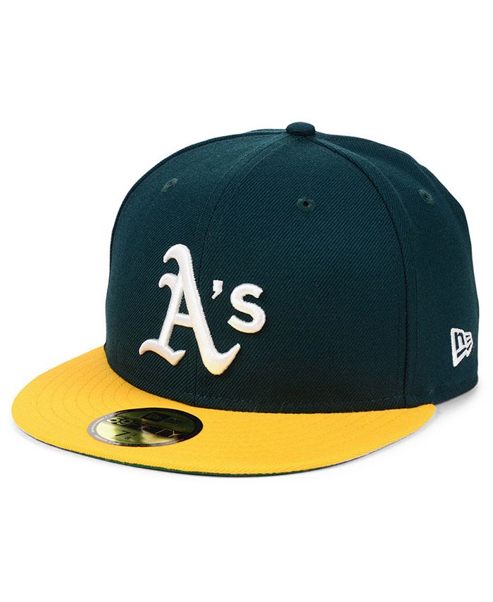 New Era Oakland Athletics Opening Day 59FIFTY-FITTED-FITTED Cap - Macy's
