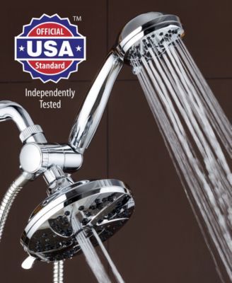 Aquadance High Pressure 3-way Rainfall Shower Combo