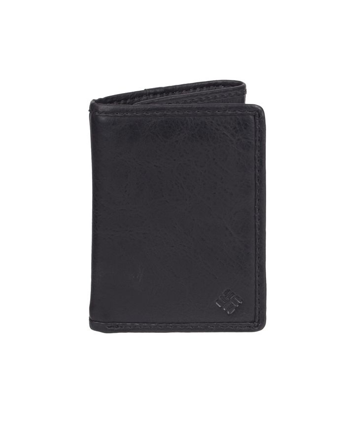 Columbia - Skinny Trifold RFID Leather Men's Wallet