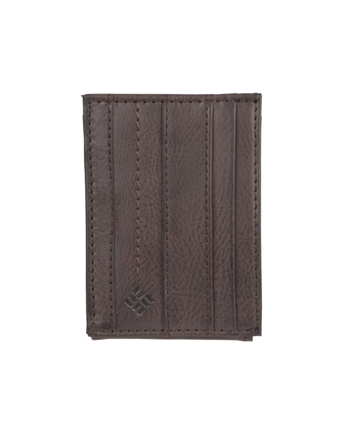 Rfid Slim Front Pocket Men's Wallet - Brown
