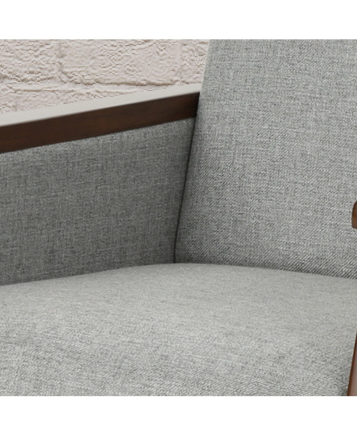 Noble House Madalyn Recliner In Grey