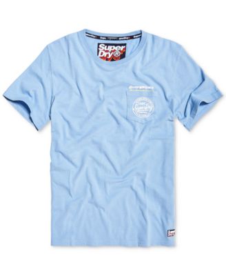T-shirt Superdry Manches Courtes Homme - Blanc, Motif "ticket Type Infill", Neuf Avec étiquettes