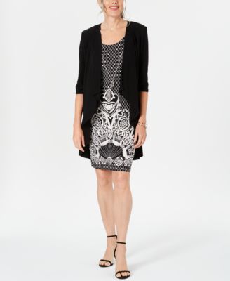 macy's petite jacket dresses