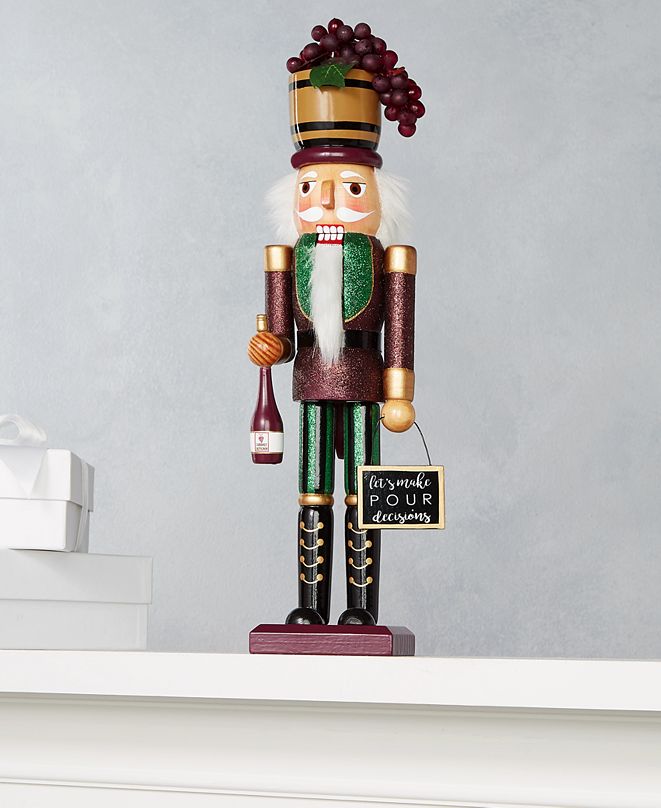 Holiday Lane Wine Nutcracker, Created for Macy's & Reviews All