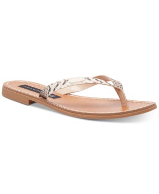 macys flip flops womens