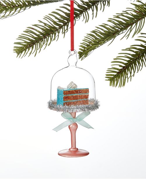 Holiday Lane Sweet Tooth Cake In Dome Ornament Created For